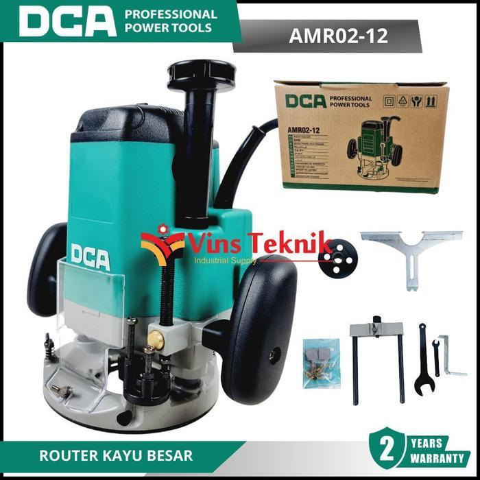 DCA AMR02-12 Mesin Profil Kayu Besar Wood Router AMR 02-12 1650Watt