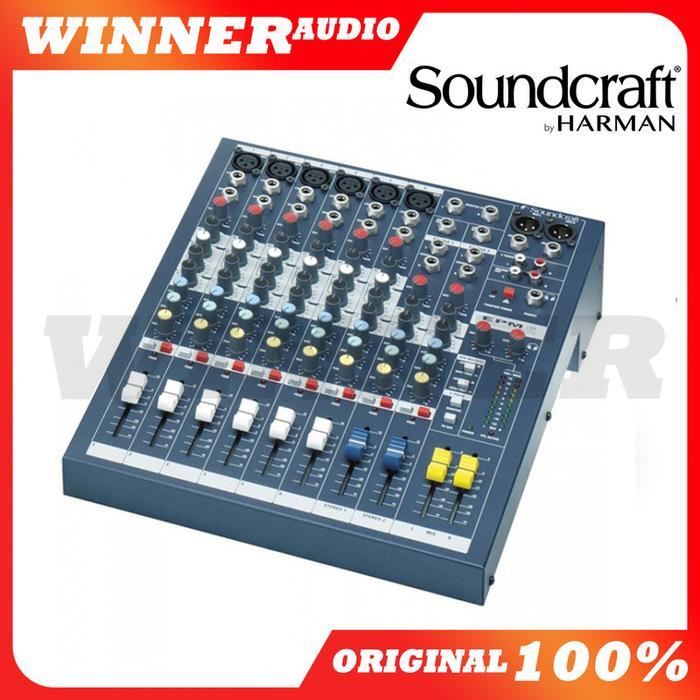 MIXER AUDIO SOUNDCRAFT EPM6 EPM 6 CHANNEL ORIGINAL