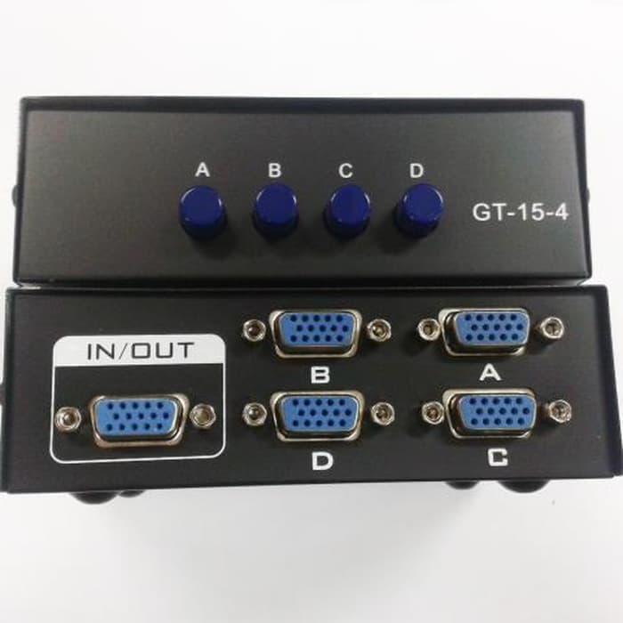Vga Switch 4 Port / Switcher Vga