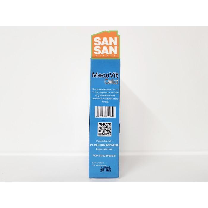 Ready Mecovit Calci Kalsium Vit D3 Vit K2 Magnesium Zinc -Gratisongkir