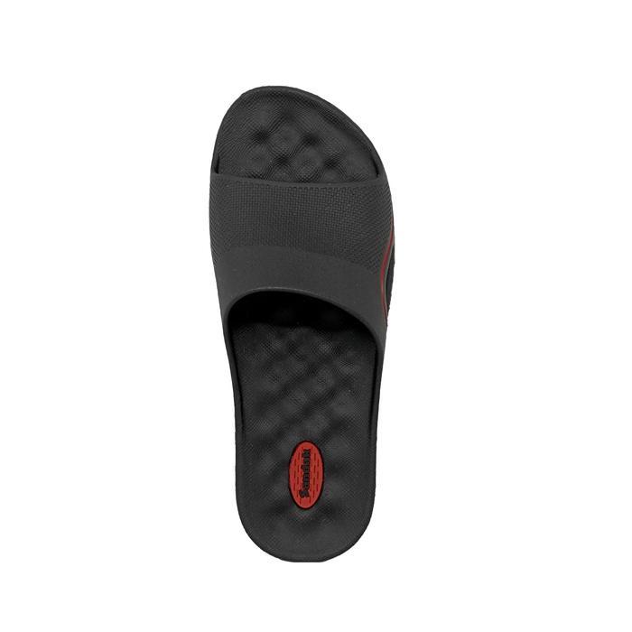 Sandak By Bata - Oracle "Rubber" Sendal Slide Karet Pria - Sandal Pasti Ori
