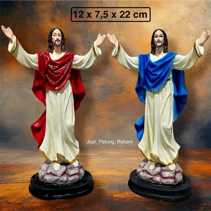 Patung Yesus Memberkati 20 Cm Tbk