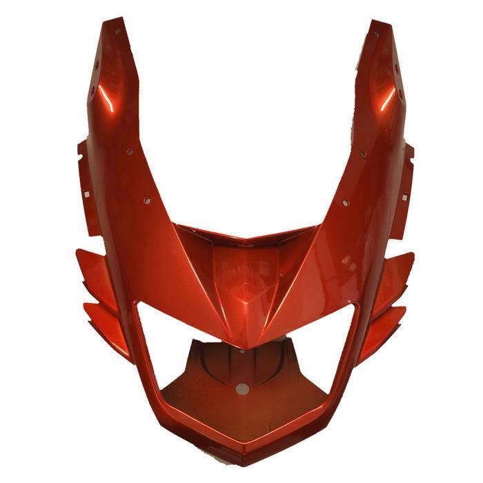 Batok Atas Fairing Lampu Depan Orange Ninja Rr New Original Kawasaki