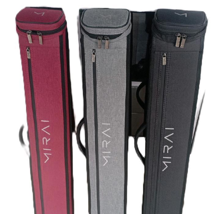 TERLARIS Mirai Cue Case Mirai Soft Case 3x5 - Tas Penyimpanan Canggih untuk Cue anda ( untuk warna