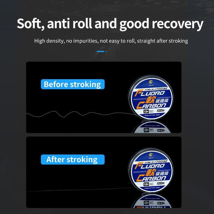 Bingolife Fluorocarbon Nylon String Senar Pancing Kuat Tali Memancing
