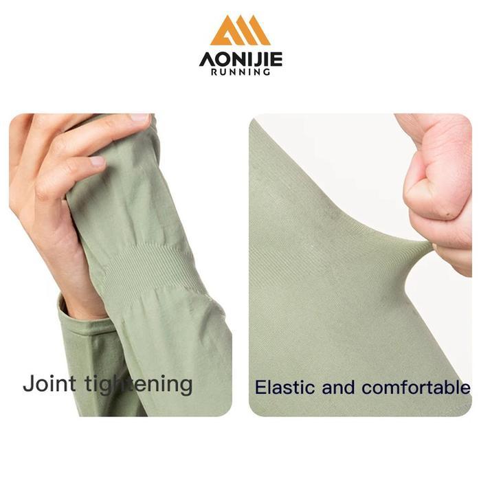 terbaru Aonijie E4122 Arm Sleeve - Manset Kaos Tangan Lari Sepeda Outdoor Original