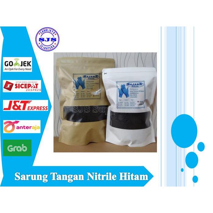 Sarung Tangan Karet Nitrile Hitam Detailing Hand Glove Nitrile Hitam Gloves Detailing