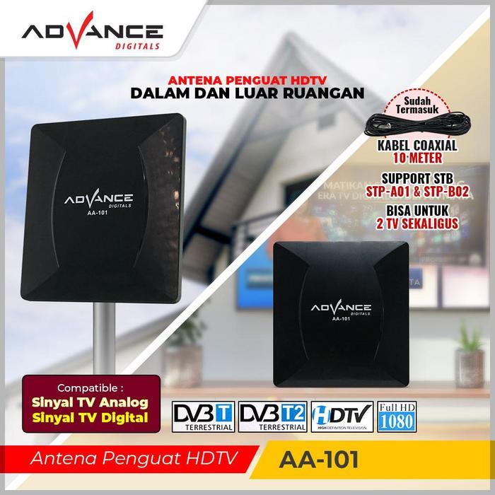 Antena Tv Digital Advance AA-101 antena tv digital indoor / outdoor