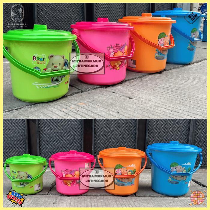NEW LION STAR - EMBER PLASTIK + TUTUP 2,5 - 3 - 4 - 6 GALON (8-24LITER
