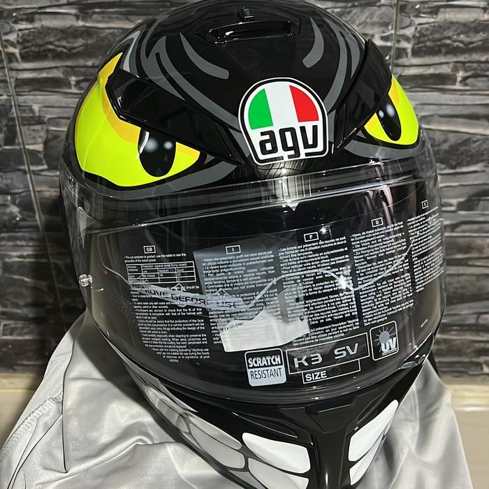 agv k3 sv multi mplk angry black