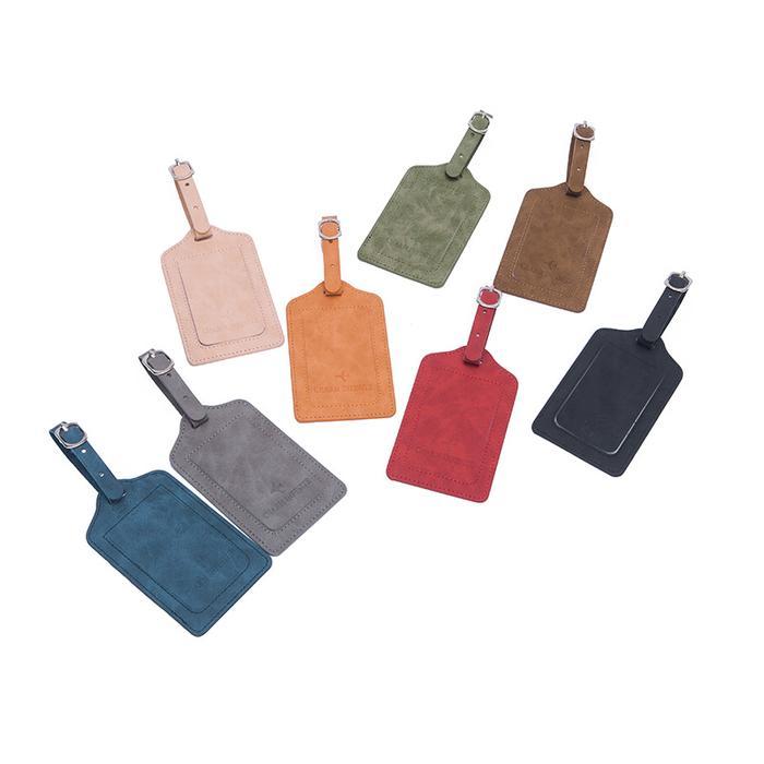 "New" Travel Luggage Tag Label Koper Kulit Penanda Koper NJ242
