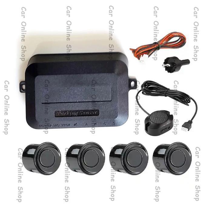 Sensor Parkir 4 Titik Mata Mundur Mobil Parking Sensor