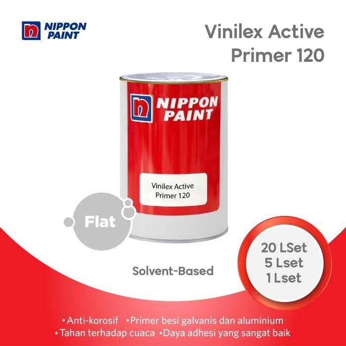 Cat Dasar Galvanis Aluminium Besi anti karat ukuran 1L