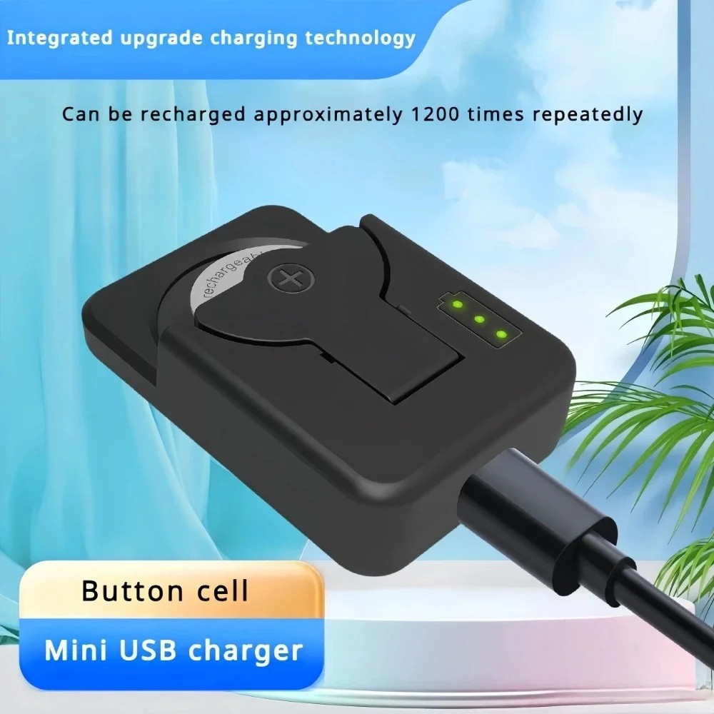 SALE Portable Button Battery Charger Universal For LIR1025 LIR1220 LIR1254 LIR1620 LIR1632 LIR2016 L