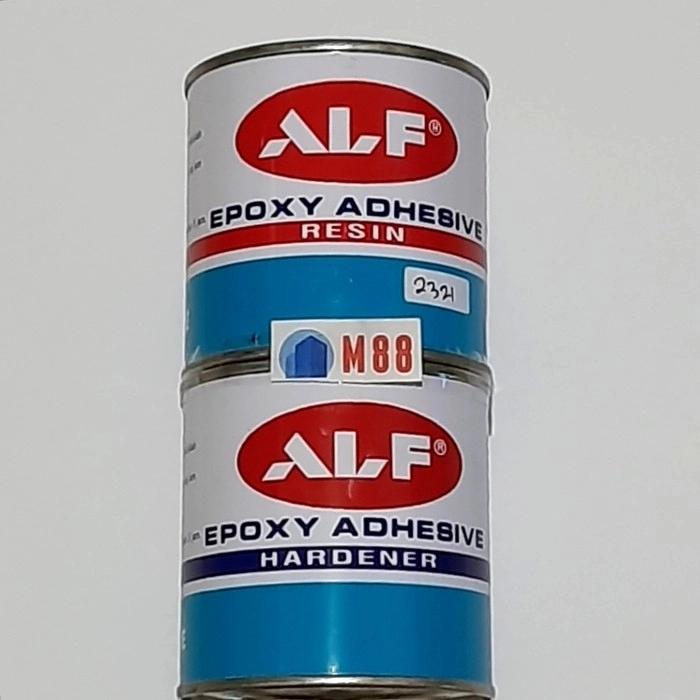 Lem Epoxy ALF Adhesive 300 ml (Resin+Hardener) - 2 komponen 0.3L