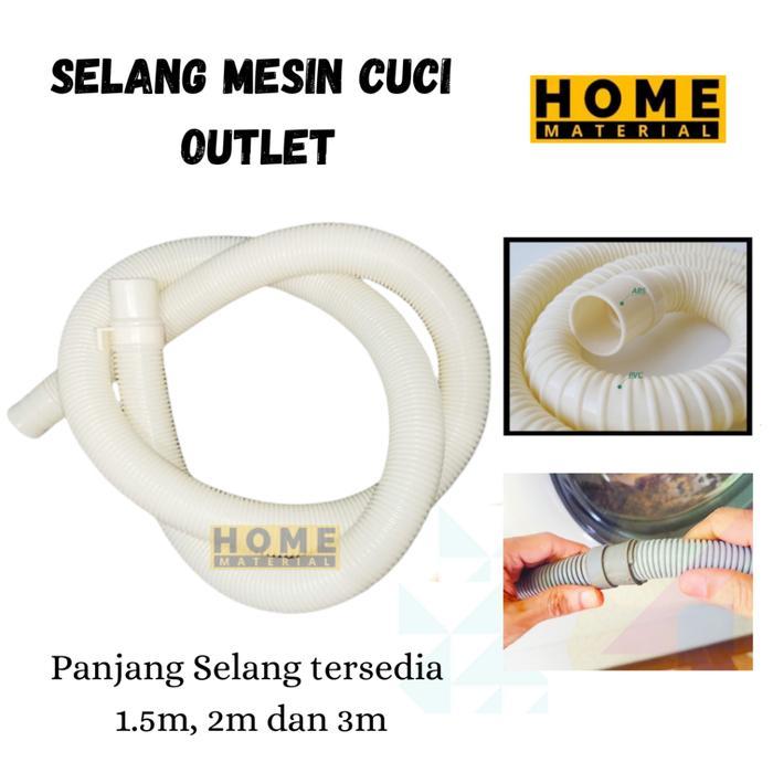Selang Pembuangan Air Mesin Cuci / Selang Mesin Cuci / Pembuangan Air