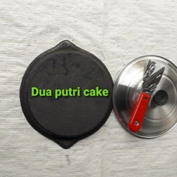 Terlaris Loyang Martabak Manis Ukuran 20Cm + Tutup & Kape Stainless #Gratisongkir