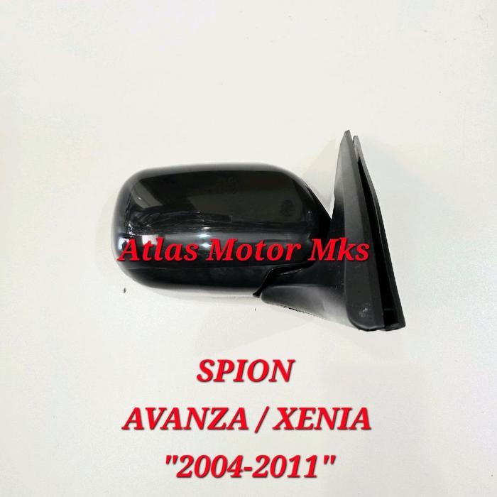 [1PC] SPION MOBIL TOYOTA AVANZA / XENIA "2004-2011" MANUAL MODEL ELEKTRIK KANAN KIRI - HITAM