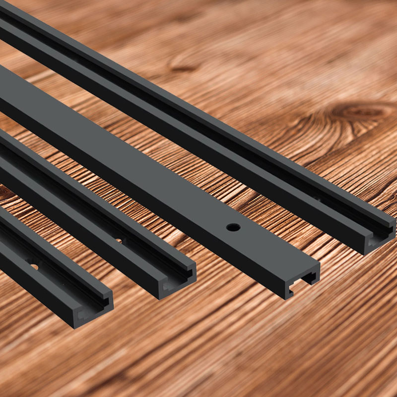 400mm 500mm T Track Woodworking T-slot Miter Track Jig T Screw Aluminium T-Track,19x9.5mm Table Saw 