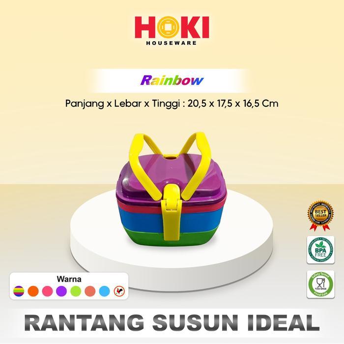 Rantang Susun Ideal / Rantang Set / Rantang Minimalis / Rantang Susun Plastik