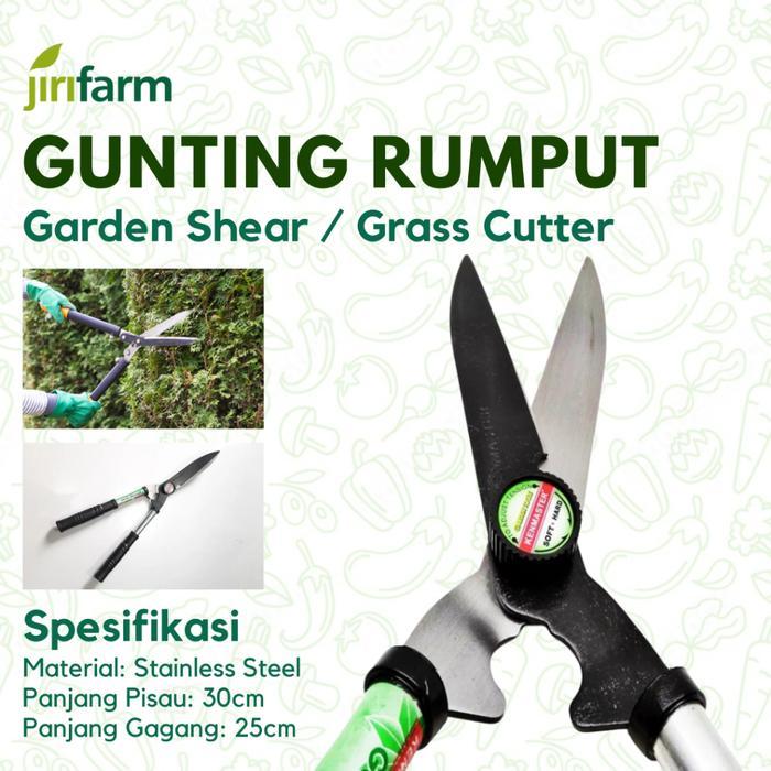 JIRIFARM - GUNTING RUMPUT DAHAN RANTING PAGAR KEBUN