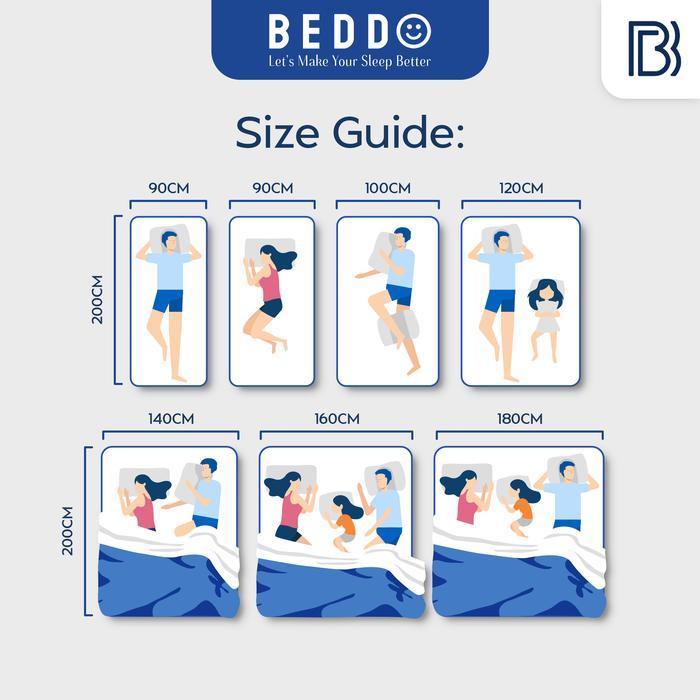 Beddo Mattress Latex Topper 10Cm Pasi Ori