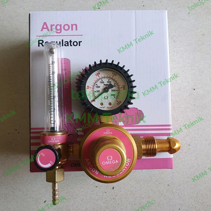 Omega Regulator Las Argon Regulator Gas Argon Tig Las Stainless Travo