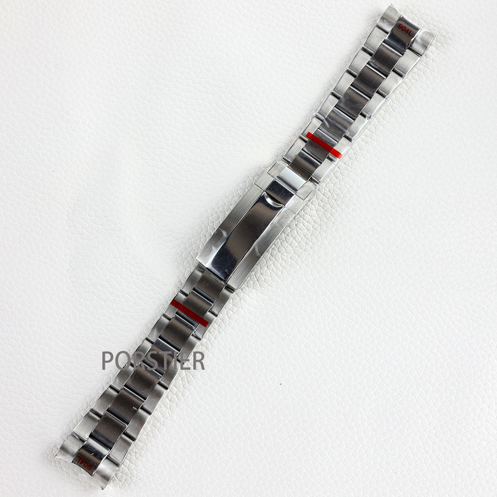 Oyster 20mm Jubilee Bracelet High Quality Stainless Steel Strap Watch Strap for Submarine Log
