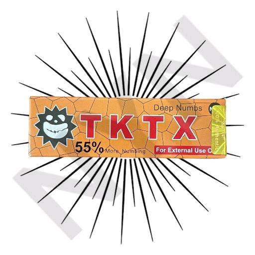 Krim Tktx Numbing Krim Numbing Cream (55% Orange) Untuk Sulam Alis / Tattoo / Anestesi