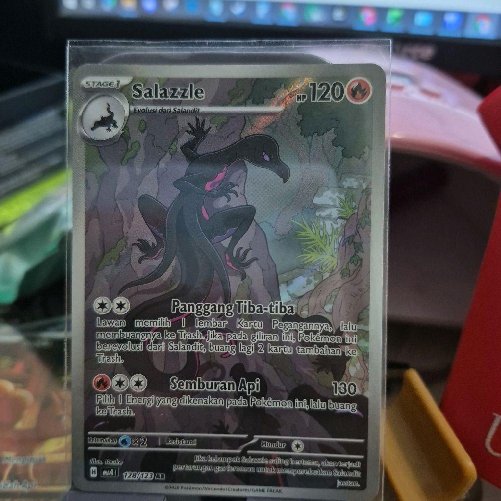 Salazzle AR TCG Pokemon Game Kartu Koleksi Indonesia Card Trading Card Game