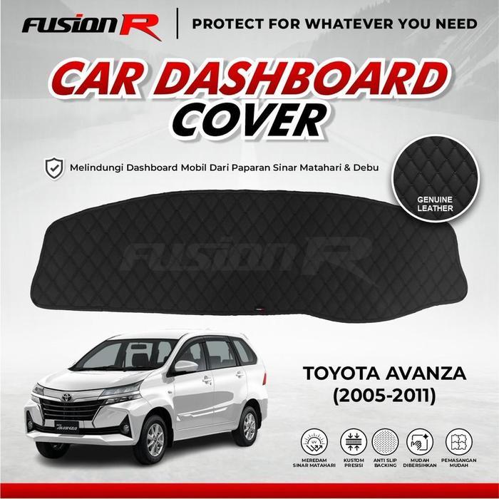 CAR COVER DASHBOARD MOBIL AVANZA XENIA 2005 - 2011 PREMIUM CUSTOM FIT / PELINDUNG DASHBOARD MOBIL