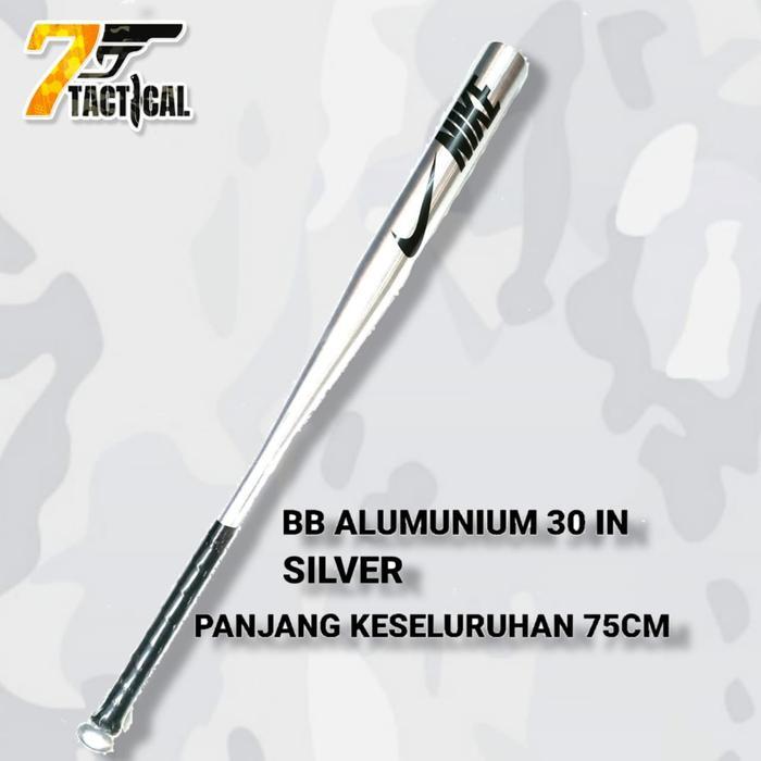 Tongkat Baseball Bisbol Nike Besi Hitam Tongkat Perlindung Diri Keamana Tongkat Olahraga