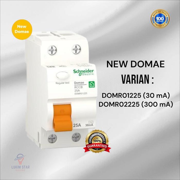 Broco - Rccb/Elcb Schnedier 25A 2Phase 30Ma/Elcb 25A 2P 30Ma 2 Phase