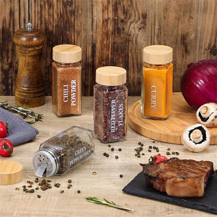 [MS] Botol Bumbu Kaca Botol Bumbu Rempah Dapur