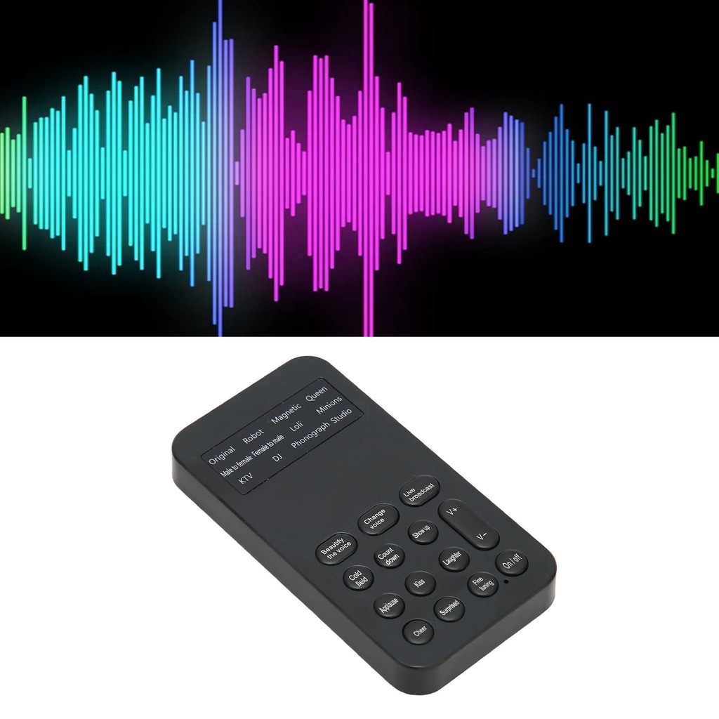 Sound Effects Machine Sound Changer Voice Changer Handheld Voice Changer Device 8 Sound Effects