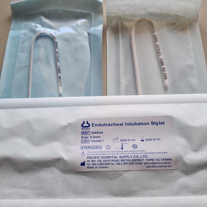 Endotracheal Intubation Stylet / Intubation Stylet / Mandrin Pahsco Original