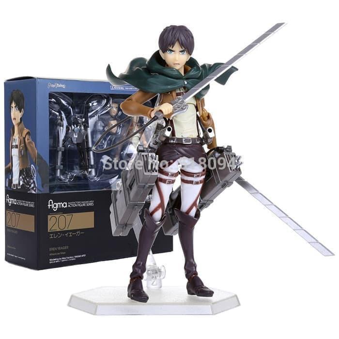 HOT SALE FIGMA EREN ATTACK ON TITAN ACTION FIGURE TERMURAH