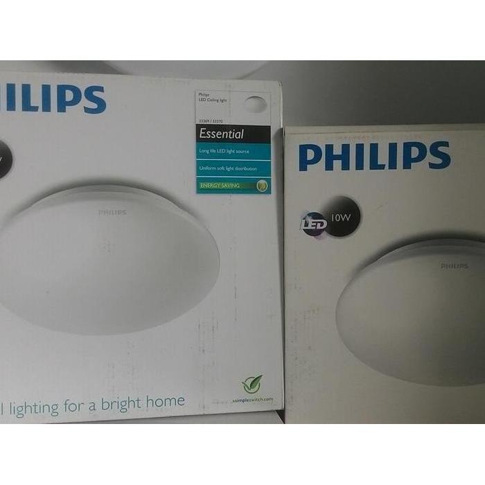 TERBARU Lampu Ceiling / Plafon 10 Watt 27K LED Philips 33369