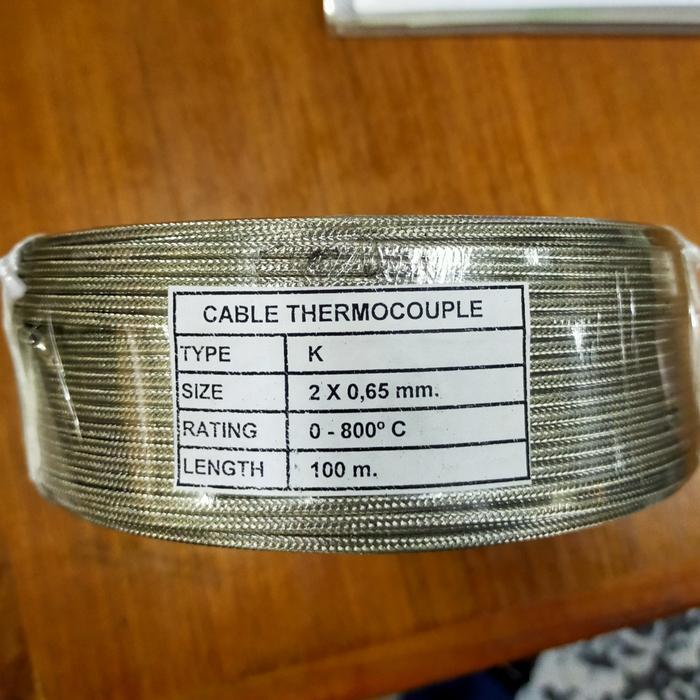 Kabel thermocouple type k 2 x 0.5 mm