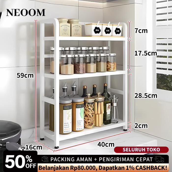 cod rak dapur rak bumbu dapur rak botol bumbu rak susun dapur rak bumbu dapur 2 susun kitchen spice