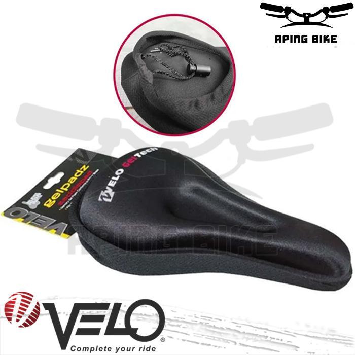 Cover Saddle Velo Gel Tech Sarung Jok Sepeda Tutup Sadel Gel Mtb Roadbike Lipat Gravel #Gratisongkir