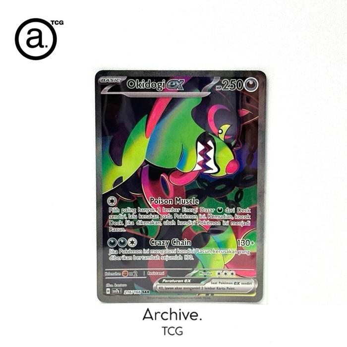 Okidogi SAR (216/166) Pokemon Indonesia ~ Bimbingan Rasi SV7s