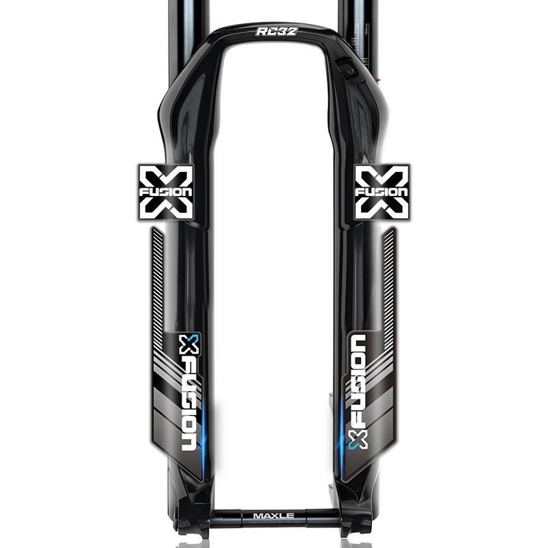 for Yebao X-fusion RC32 front fork sticker mountain front shock absorber sticker bicycle sticker