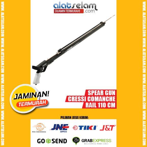 Panah Ikan/Speargun Cressi Comanche Rail 110 Cm Speargun Sperfishing Tbk