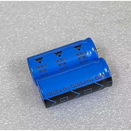 20PCS/LOT ORIGINAL VISHAY GRC853 SERIES 15000UF 16V 18X41MM AUDIOPHILE ELECTROLYTIC CAPACITOR FREE