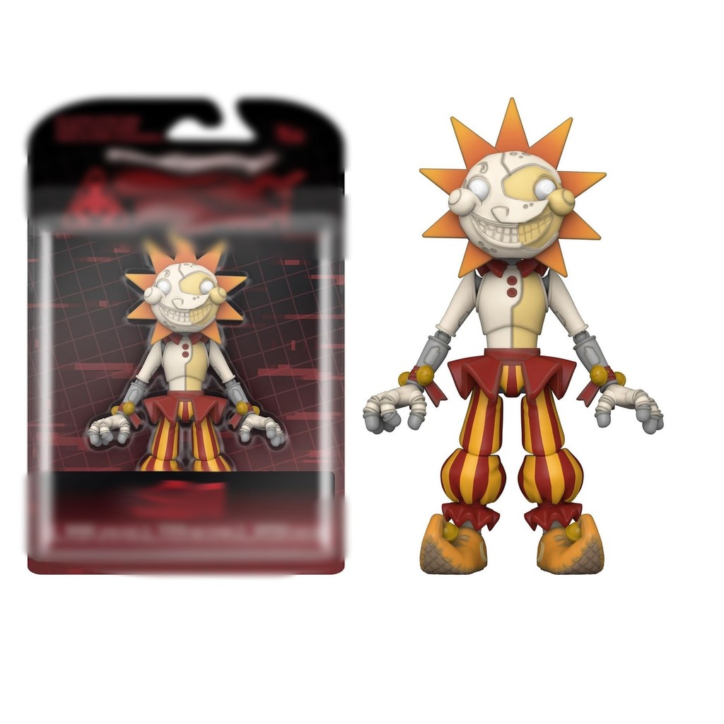 Sundrop FNAF Figures SUN & MOON Joker Freddy Bonnie Foxy Chica Fazbear Bear Action Figure Movable