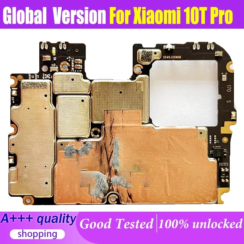 Original Mainboard For Xiaomi 10T PRO MI 10T PRO 10 T Pro Motherboard Unlocked With Full Chips Logic