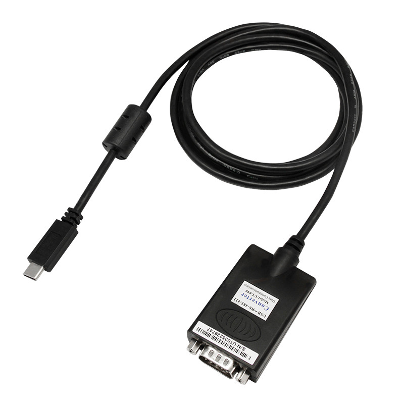 UOTEK 4.9FT USB-C TO RS-485 RS-422 CONVERTER TYPE C RS485 RS422 CABLE 1.5M WITH FT232 MAGNETIC RING