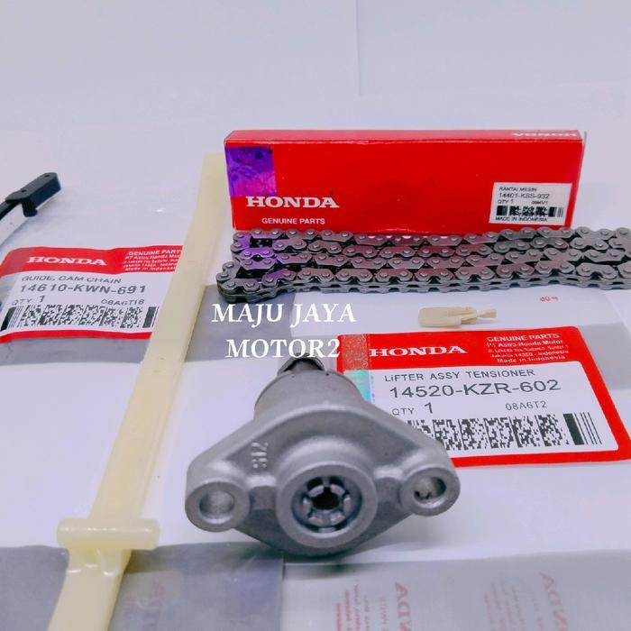 Paket 3Aitem Tensioner Kzr/Kwn Honda Vario 125 Fi Old Vario 125 Led Ori #Gratisongkir
