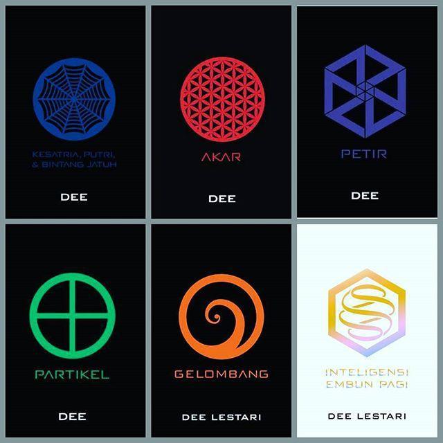 paket buku supernova lengkap - dee lestari